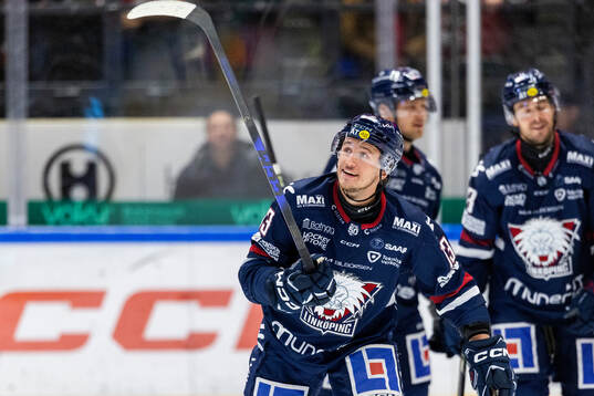 Linköpings Jakub Vrana jublar