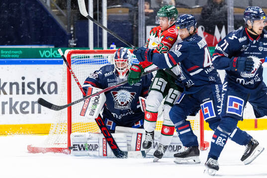 Linköpings målvakt Waltteri Ignatjew, Frölundas Noah