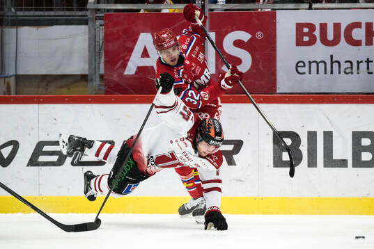 Timrås Anton Lundmark och Örebros Glenn Gustafsson