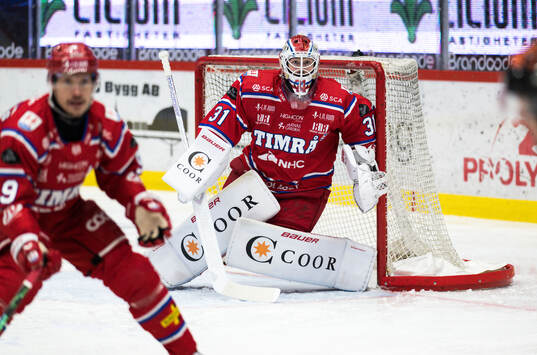 Timrås målvakt Tim Juel