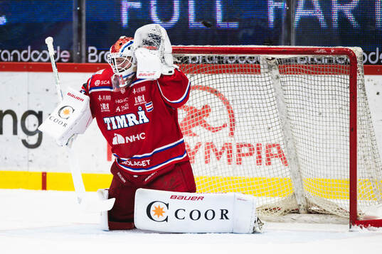 Timrås målvakt Tim Juel