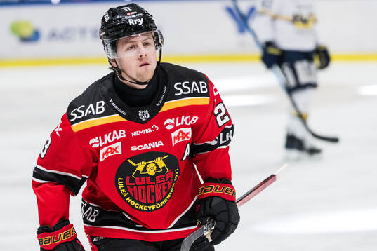 Luleås Jesper Sellgren jublar