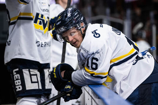 HV71s Linus Lindström deppar