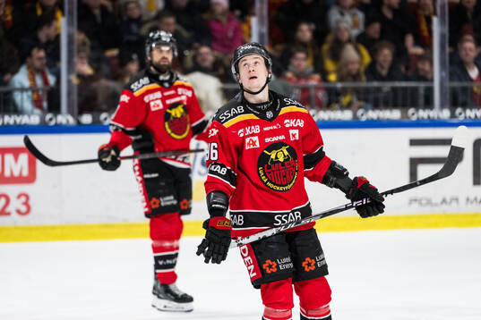 Luleås Pontus Andreasson deppar