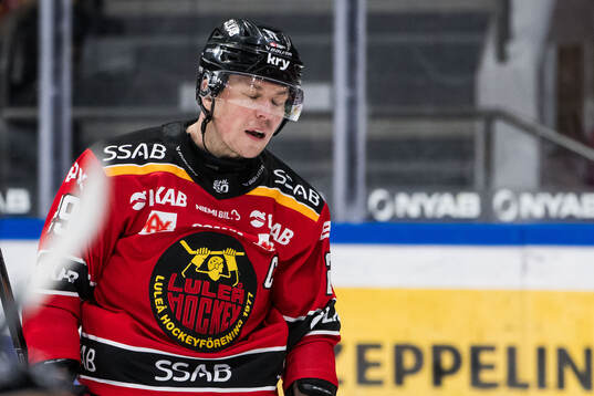 Luleås Erik Gustafsson deppar