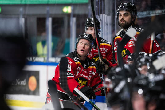 Luleås Erik Gustafsson, Jesper Sellgren och Frederic