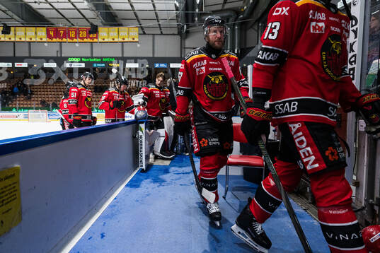 Luleås Linus Omark deppar