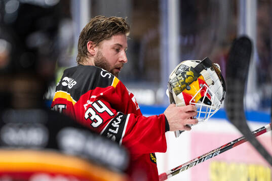 Luleås målvakt Joel Lassinantti