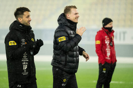 Assisterande tränare Javier Agenjo Duran och tränare