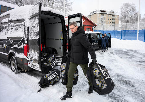 AIKs säkerhetsansvarige Henrik Koch
