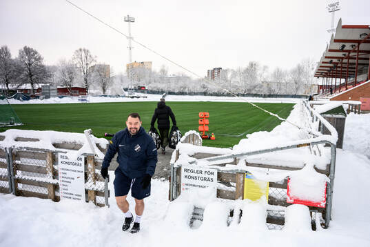 AIKs materialförvaltare Håkan Sjöberg
