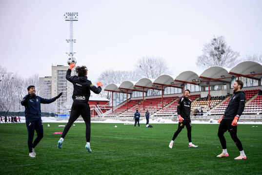 AIKs målvaktstränare Kyriakos Stamatopoulos, målvakt