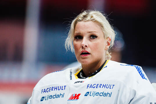 HV71s målvakt Amanda Johansson