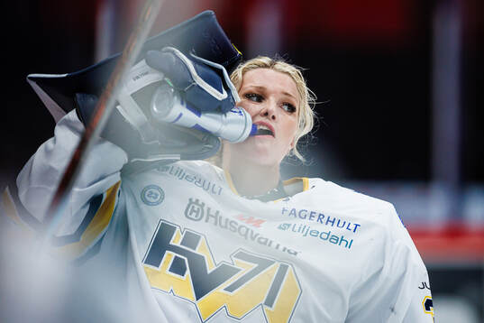 HV71s målvakt Amanda Johansson