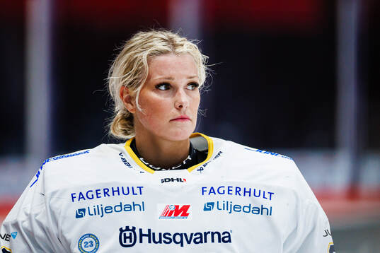 HV71s målvakt Amanda Johansson