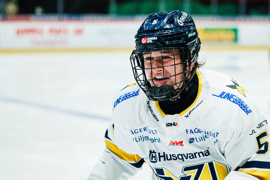 HV71s Julia Shaunessy jublar