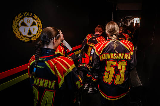 Brynäs Sara Cajanova, Wilma Wäng-Germundsson och Viivi