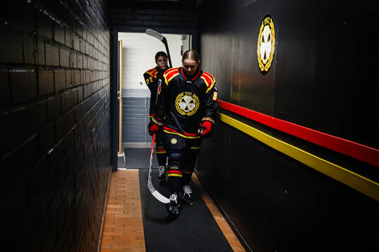 Brynäs Hanna Thuvik och Emma Bergesen