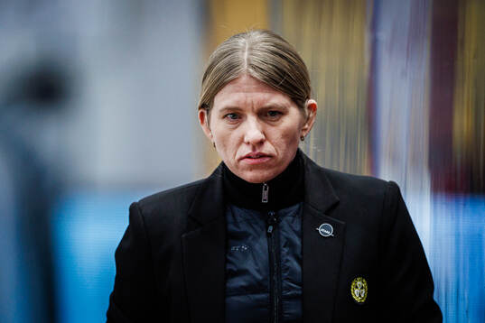 Brynäs assisterande tränare Josefine Jakobsen