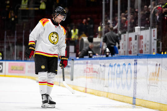 Brynäs Axel Andersson deppar