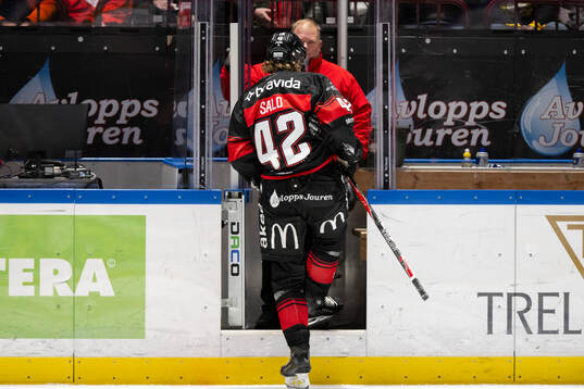 Malmö Redhawks Robin Salo utvisning