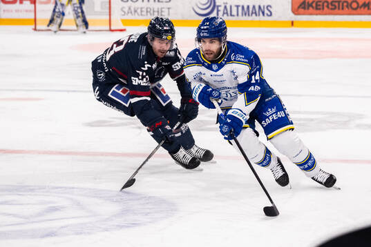 Linköpings Nicholas Shore och Leksands Oskar Lang
