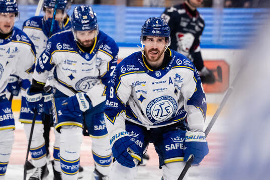 Leksands Matt Caito jublar