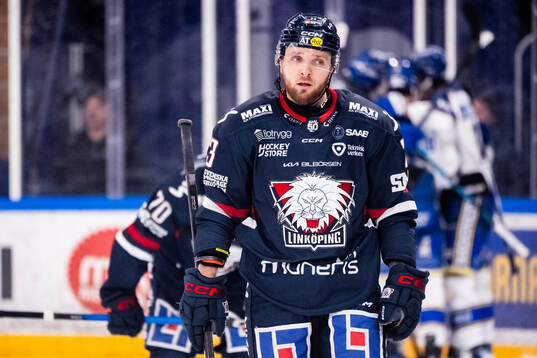 Linköpings Robin Kovacs deppar