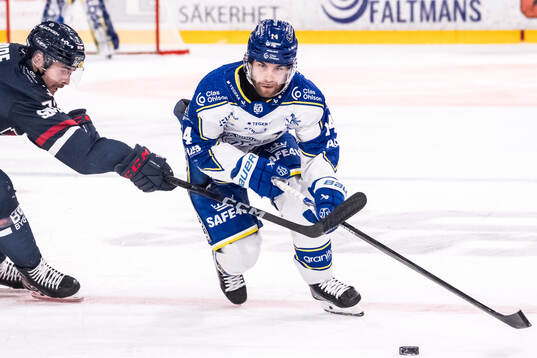 Linköpings Nicholas Shore och Leksands Oskar Lang