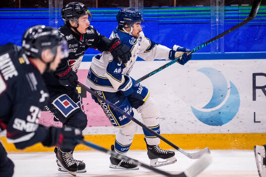 Oliver Johansson och Gabriel Fortier
