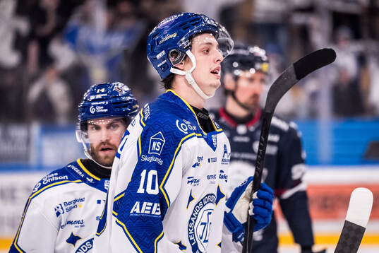 Leksands Anton Johansson jublar