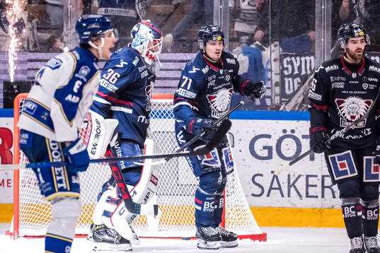 Leksands Alexander Lundqvist jublar