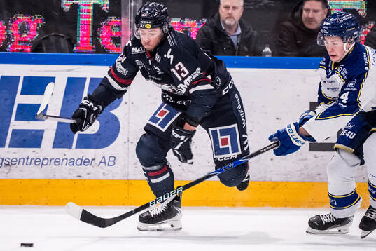 Linköpings Jakub Vrana och Leksands Tinus Luc Koblar
