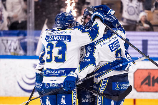 Leksands Olle Strandell, Matt Caito jublar