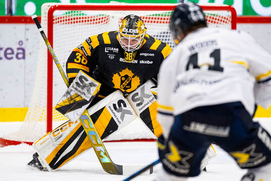 Skellefteås målvakt Strauss Mann