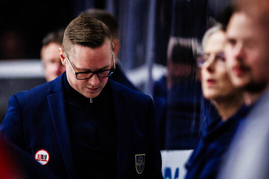 Djurgårdens tränare Robert Kimby deppar