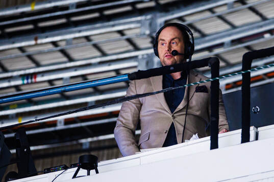 TV4s kommentator Johan Edlund