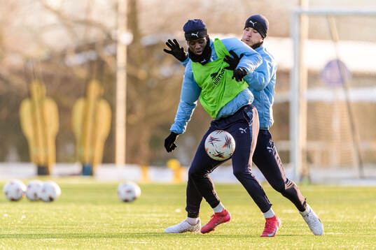 Salifou Soumah och Gabriel Busanello