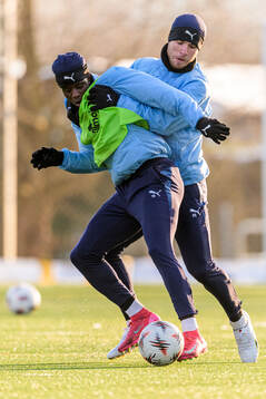 Salifou Soumah och Gabriel Busanello