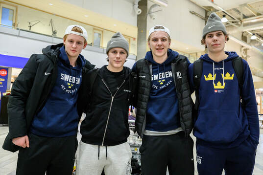 Viggo Gustafsson, Ivar Stenberg, Jack Berglund and Måns