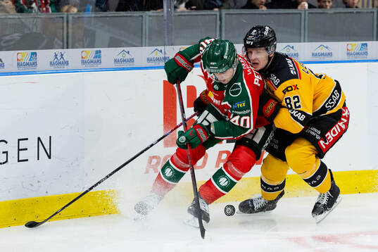 Frölundas Jacob Peterson och Luleås Otto Leskinen