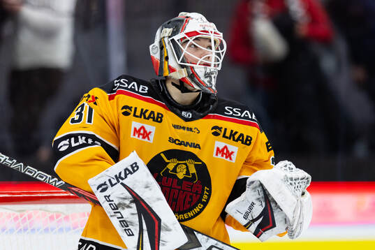 Luleås målvakt Matteus Ward