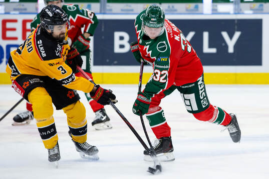 Luleås Frederic Allard och Frölundas Noah Hasa