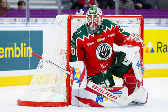 Frölundas målvakt Tobias Normann