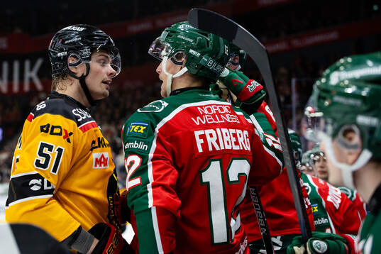 Luleås Markus Nurmi och Frölundas Max Friberg