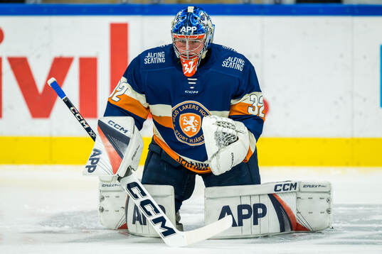 Växjös målvakt Ludvig Persson