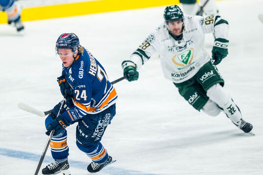 Växjös Karl Henriksson och Färjestads Marian Studenic
