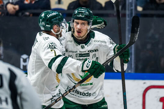 Färjestads Joakim Nygård jublar