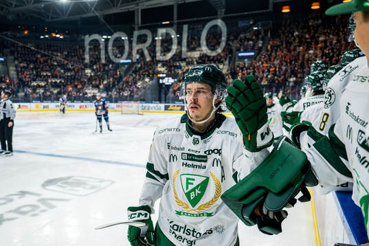 Färjestads Joakim Nygård jublar
