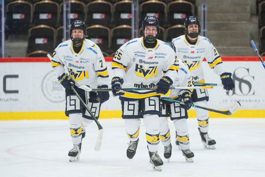 HV71s Alva Johansson efter2-5 målet